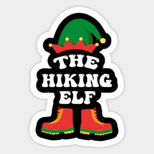 The Hiking Elf Sticker